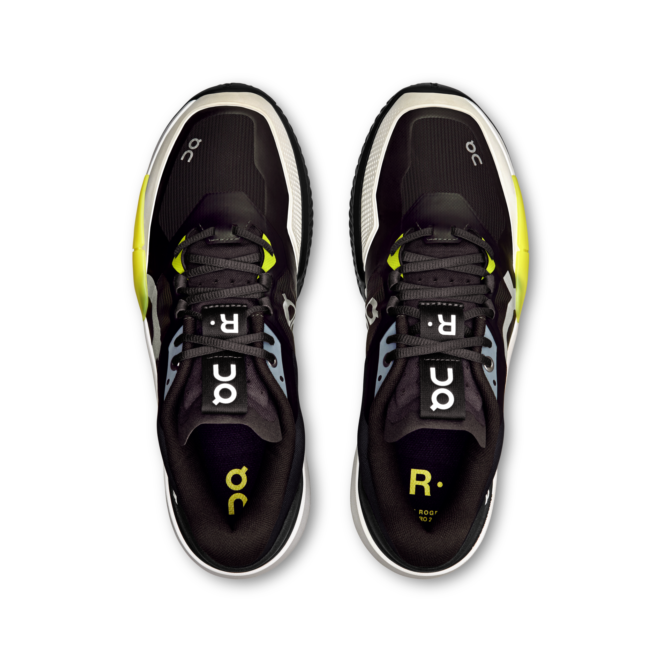 Cloud Tenis Black Lime THE ROGER Pro 2 Clay Zapatos