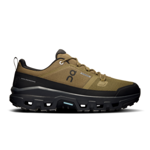 On Cloudrock Low Waterproof Cazador Negro Zapatos