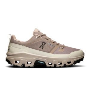 On Cloudrock Low Waterproof Cinder Niebla Zapatos