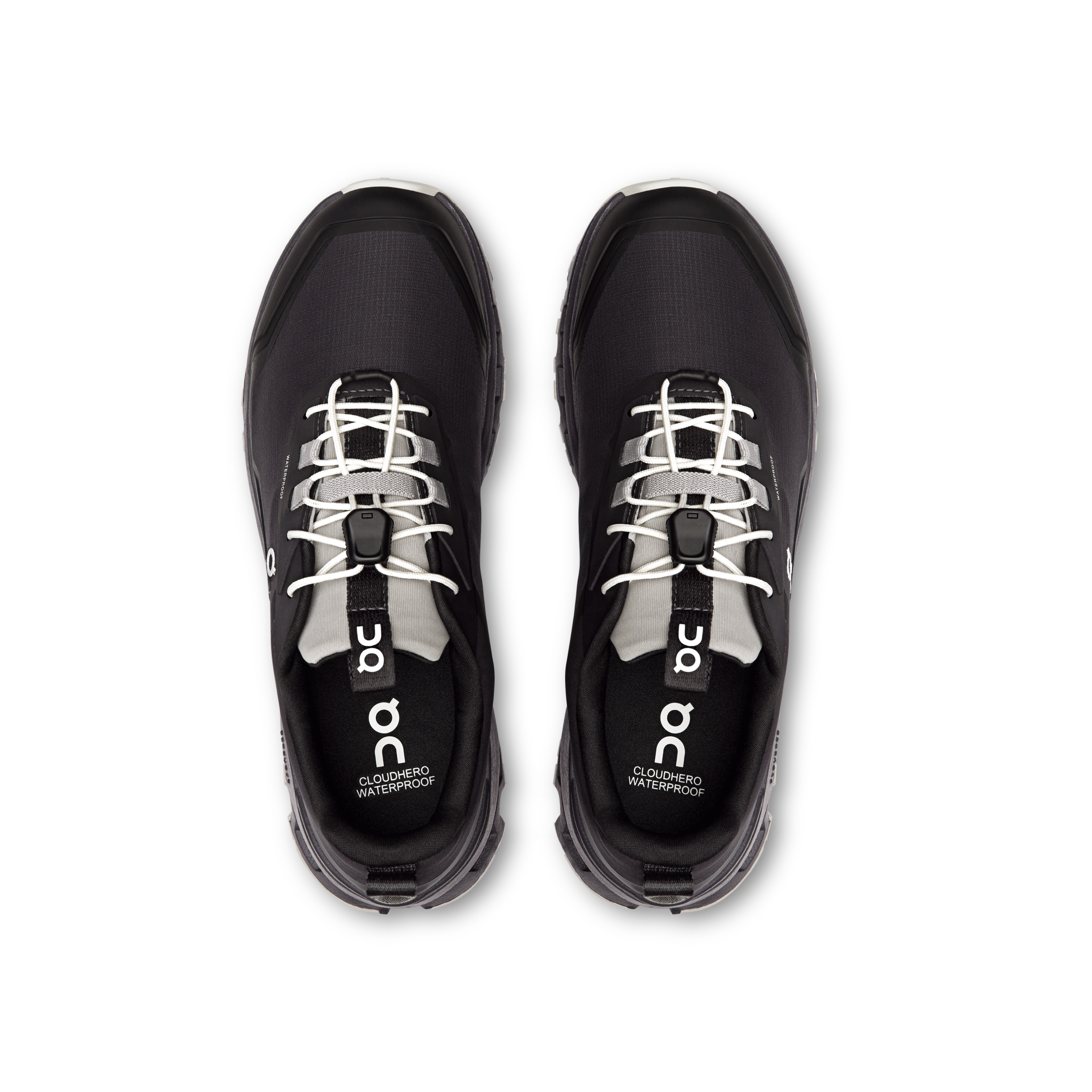 On Cloudhero Waterproof Imán Negro Zapatos - Image 2