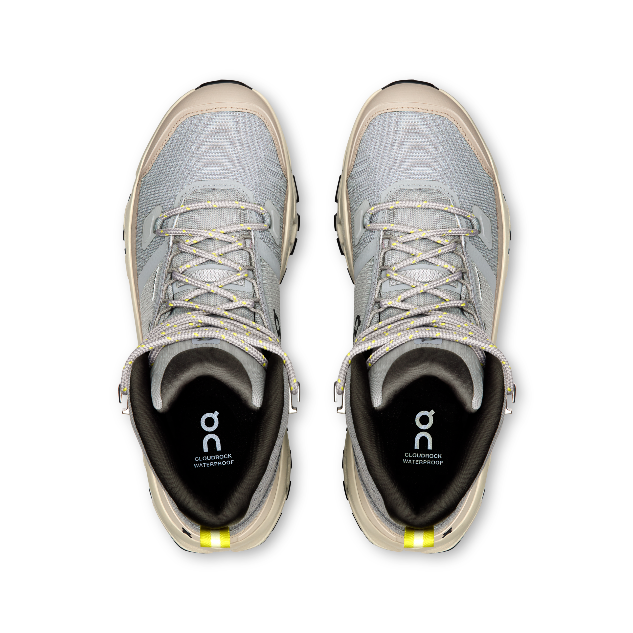 On Cloudrock Mid Waterproof Aleación Hielo Zapatos - Image 3